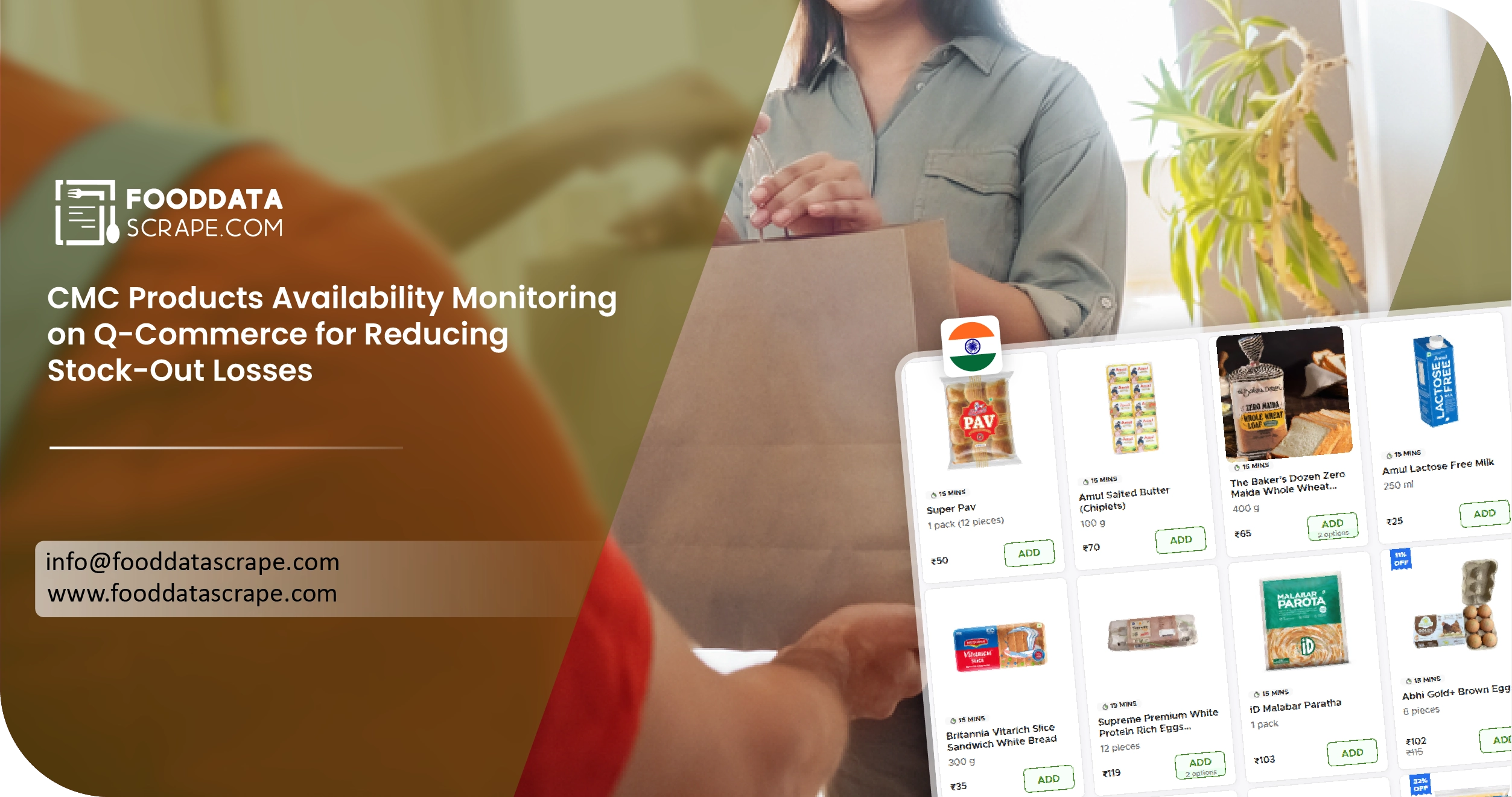 CMC Products Availability Monitoring on Q-Commerce